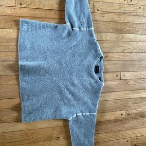 All Saints crop sweater 3/4 sleeve